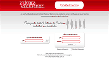 Tablet Screenshot of curriculos.moveissimonetti.com.br
